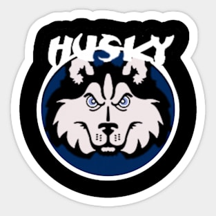 "Husky Harris" (Blue) Sticker